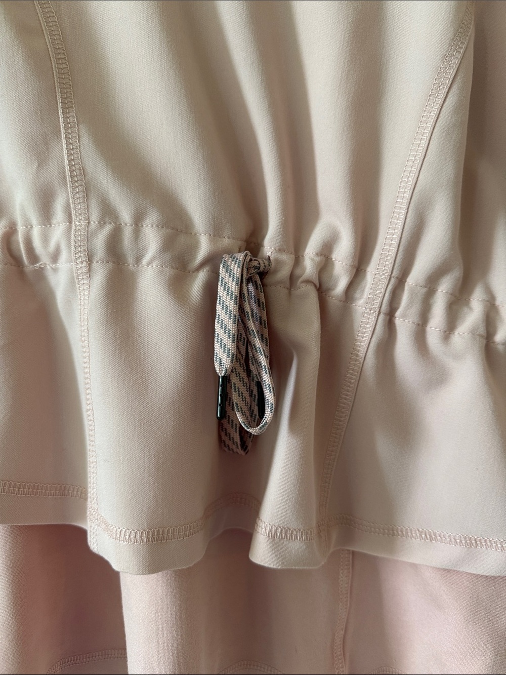 Jaanuu Women's Dusty Pink Utility Zip Jacket - Picture 3 of 8